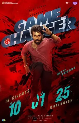 Game Changer 2025 Hindi (ORG 5.1) + Telugu WEB-DL | Hindi Dubbed Movie